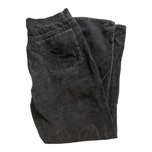 Vintage Women’s Nevada Jeanswear Black Corduroy Jeans - Picture 1 of 7